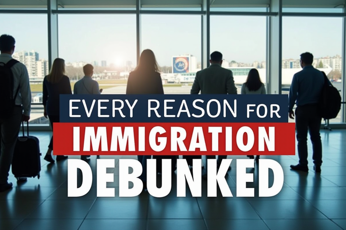 Every Reason For Immigration Debunked